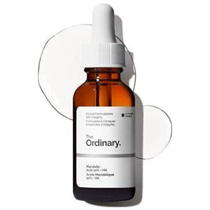 The Ordinary - Mandelic Acid 10% + HA – Gentle Exfoliating & Brightening Serum - 30ML