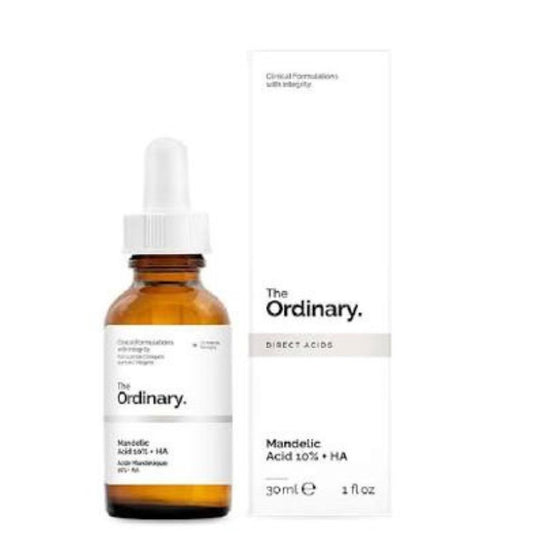 The Ordinary - Mandelic Acid 10% + HA – Gentle Exfoliating & Brightening Serum - 30ML
