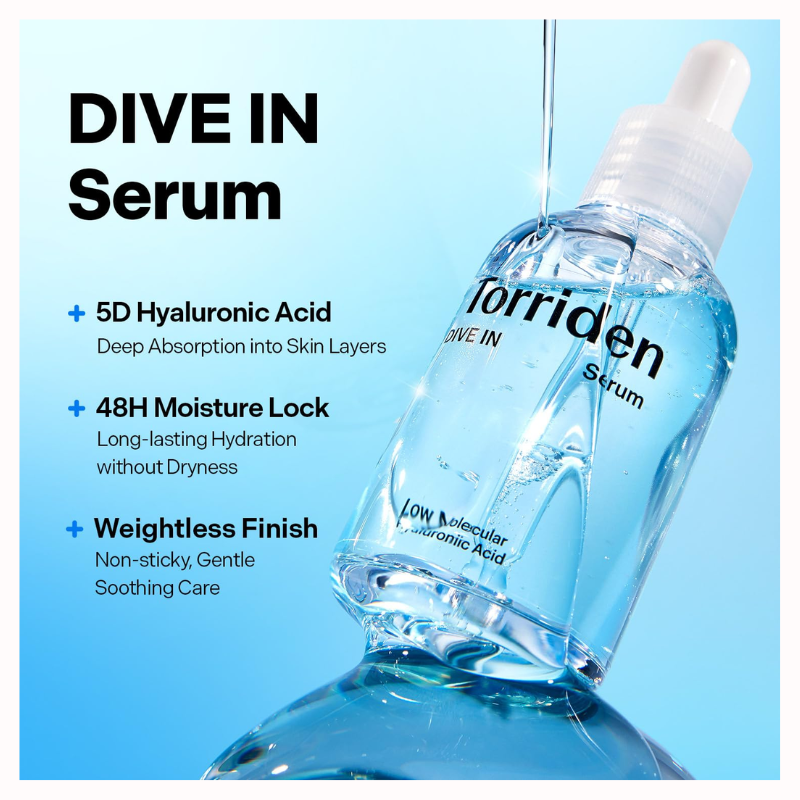 Torriden DIVE-IN - Low Molecule Hyaluronic Acid Serum - 50ml