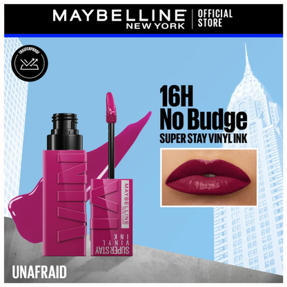 Maybelline - Super Stay Vinyl Ink Longwear Liquid Lipcolor - Variants Available