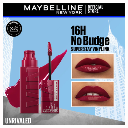 Maybelline - Super Stay Vinyl Ink Longwear Liquid Lipcolor - Variants Available