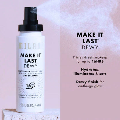 Milani - Make It Last Dewy - Dewy Finish Setting Spray - 60Ml