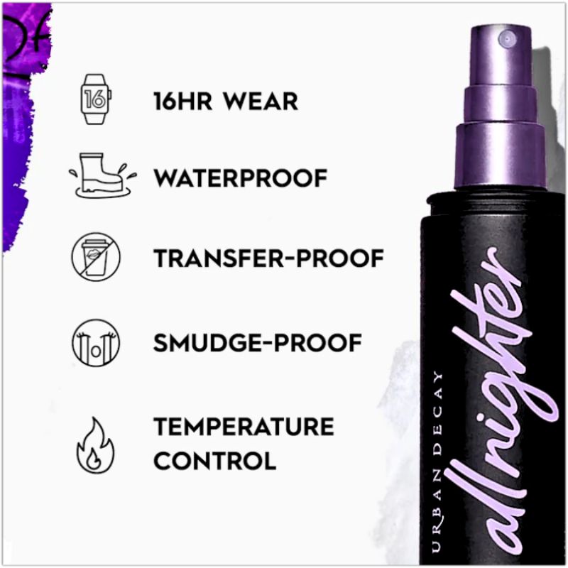 Urban Decay - All Nighter Waterproof Makeup Setting Spray - 118Ml