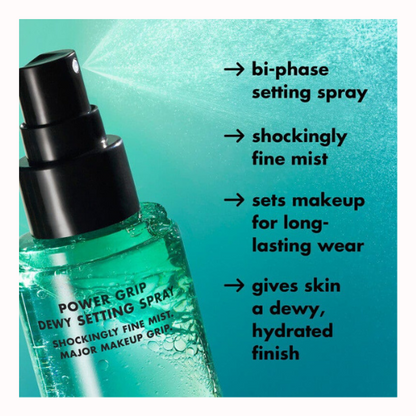 e.l.f. Power Grip Dewy Setting Spray – Long Lasting Makeup Fix – 80ml
