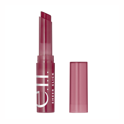 e.l.f.  - Sheer Slick Lipstick – Black Cherry | Hydrating Sheer Color & Gloss