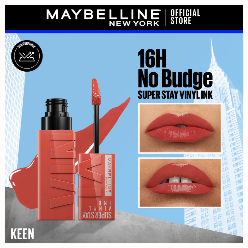 Maybelline - Super Stay Vinyl Ink Longwear Liquid Lipcolor - Variants Available