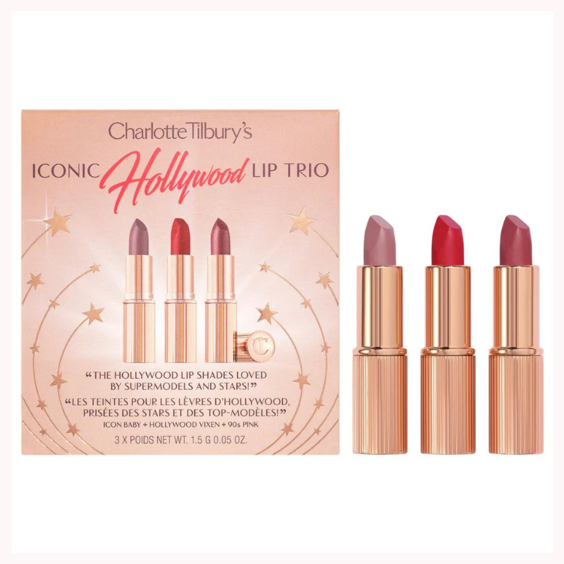 Charlotte Tilbury - Iconic Hollywood Lipstick Trio Set