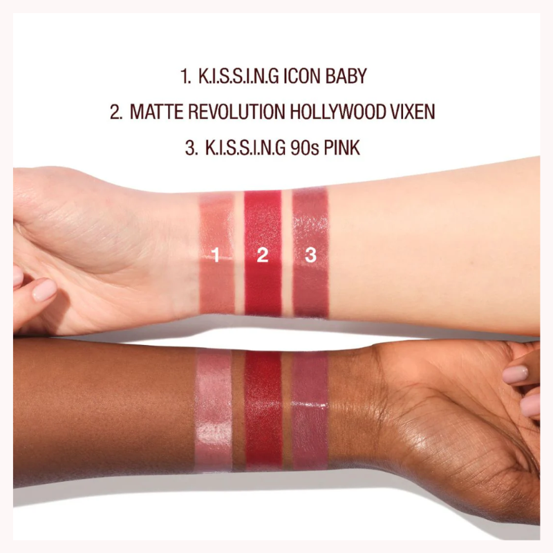 Charlotte Tilbury - Iconic Hollywood Lipstick Trio Set