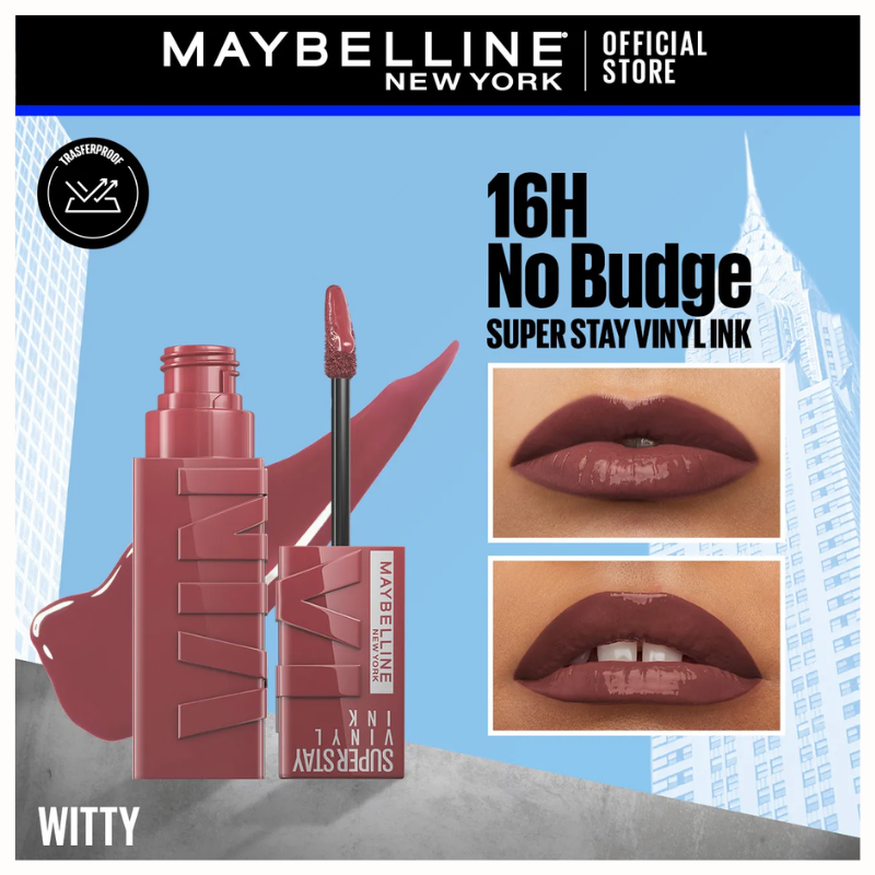 Maybelline - Super Stay Vinyl Ink Longwear Liquid Lipcolor - Variants Available
